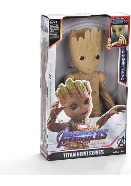 30CM Avengers Sesli ve Işıklı Aksiyon Figürü Ler Hareketli Takım Amerika Örümcek Adam Maket Oyuncaklar (Yurt Dışından)