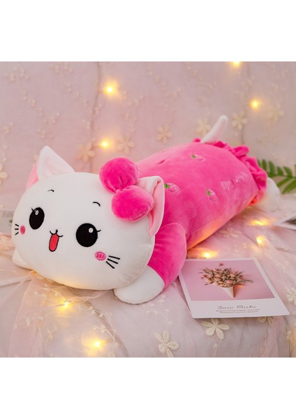 100CM Sevimli Kedi Peluş Oyuncak Bebek Yastık Hediye (Yurt Dışından)