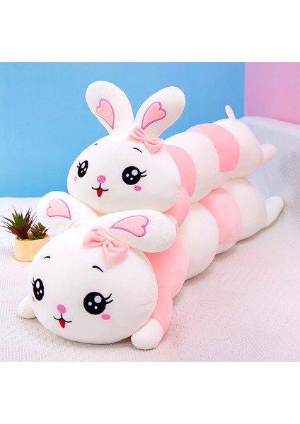 110CM Sevimli Tavşan Peluş Oyuncak Bebek Yastık Hediye (Yurt Dışından)