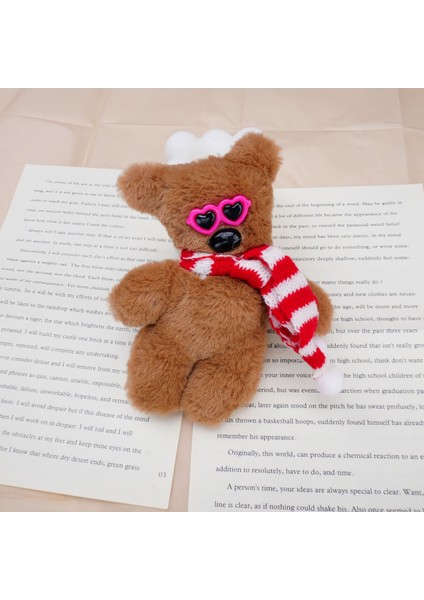 Yeni Ilginç Bean Bear Peluş Oyuncak Bebek Kolye Ucu (Yurt Dışından)