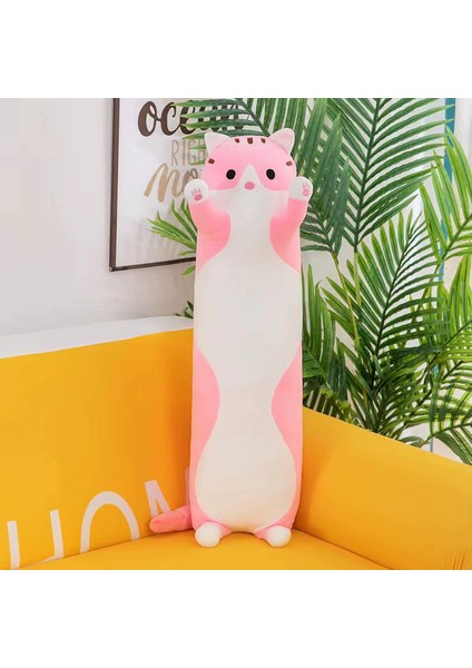 110CM Uzunluğunda Kedi Klip Bacaklar Peluş Oyuncak Bebek Bebek Yastık Hediye (Yurt Dışından)