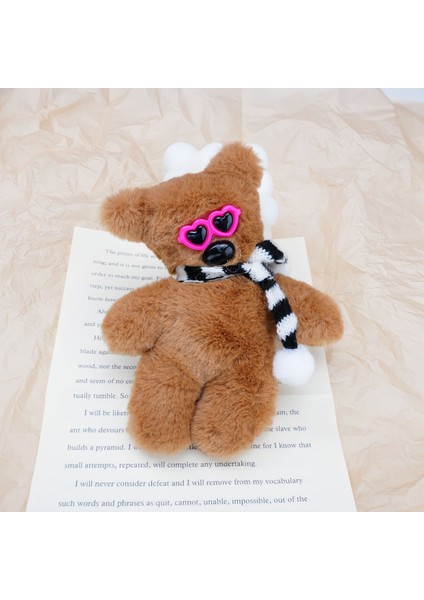 Yeni Ilginç Bean Bear Peluş Oyuncak Bebek Kolye Ucu (Yurt Dışından)