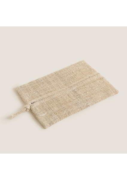 Hiyali Dikdörtgen Çok Amaçlı Çanta 19X25 cm Natural