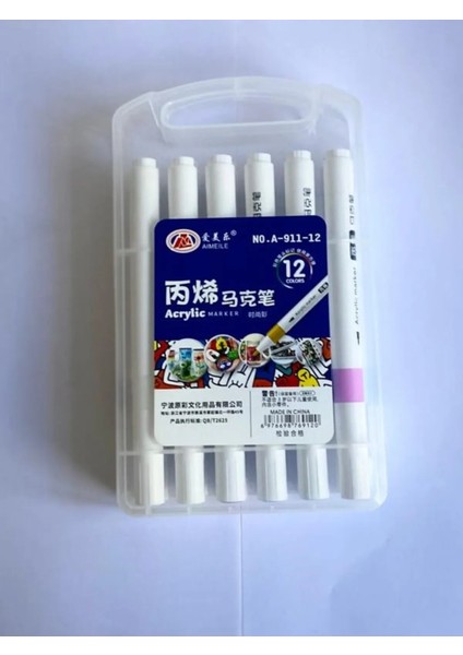 Akrilik Marker 12Lİ Kalem