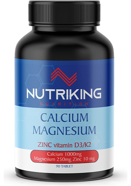 Kalsiyum Magnezyum Çinko 90 Tablet