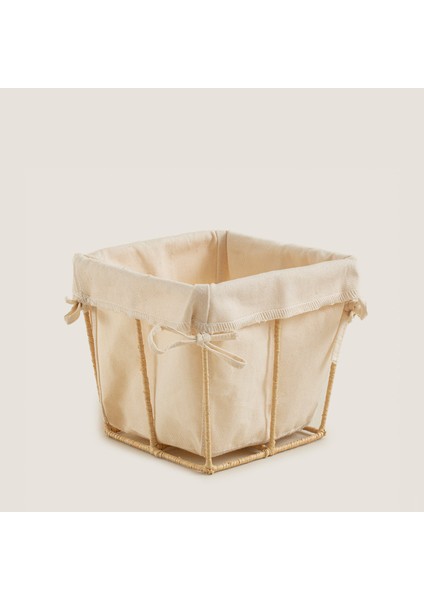 Telo Standlı Ekmek Sepeti 12 cm Natural