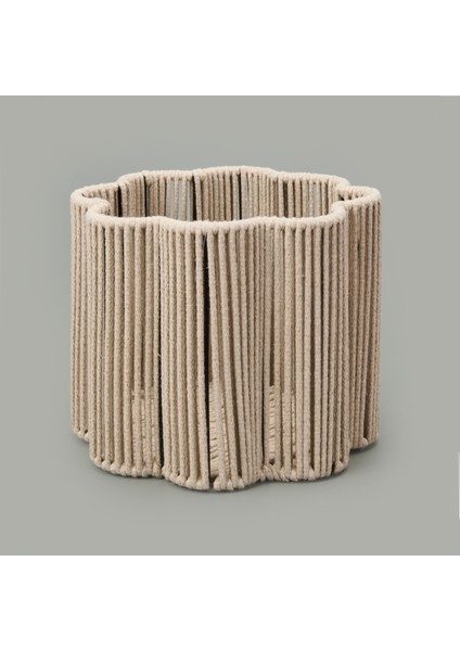 Granny Summer Dekoratif Sepet - Ekru - 25X20 cm