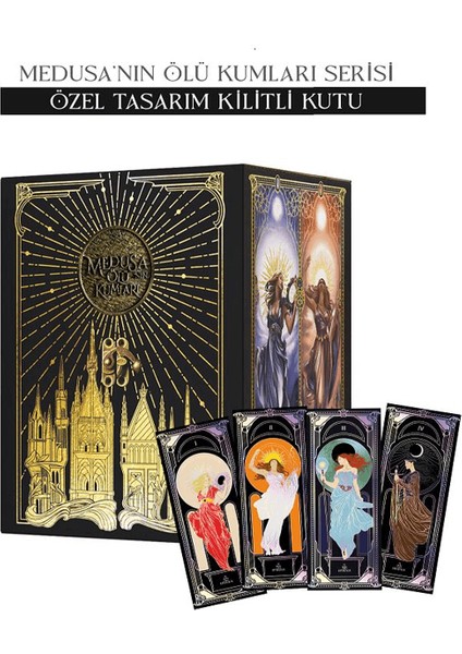 Medusa’nın Ölü Kumları Serisi - Hediyeli Kilitli Kutu