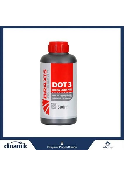 Fren Hıdrolıgı Dot3 500ML. (24 Adet)