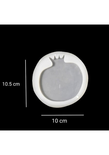 Nar Bardak Altı Kalıbı - Hobi Silikon Kalıbı - Kod: SN1234 fırsatları