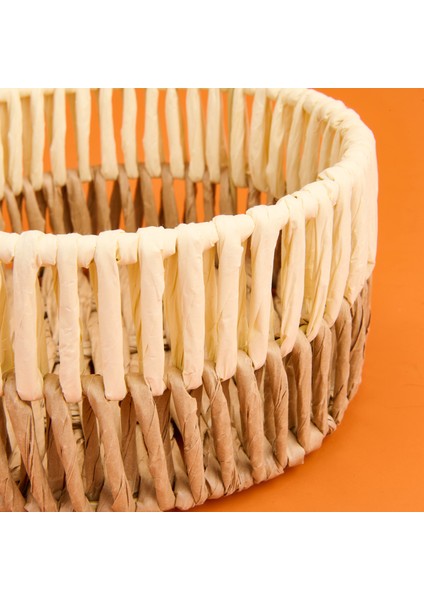 Palm Breeze Dekoratif Sepet - Bej / Kahvarengi - 20x10 cm indirimleri