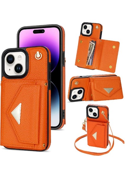 IPhone 14 Akordeon Kart Cüzdan Kılıf Manyetik Kapatma Pu ile Uyumlu (Yurt Dışından) fiyatları