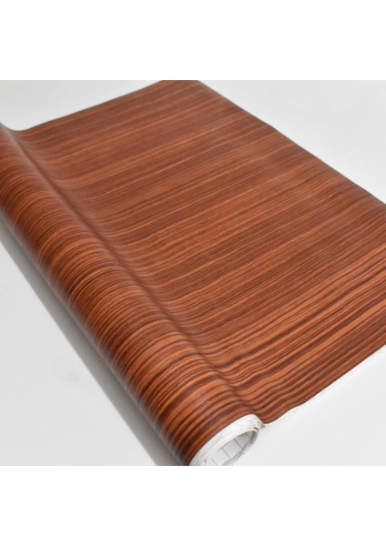45CM x 10 Metre 1 Rulo Folyo Yapışkanlı Kestane Ahşap Görünümlü Mutfak Duvar Kaplama Folyosu Kağıdı modelleri