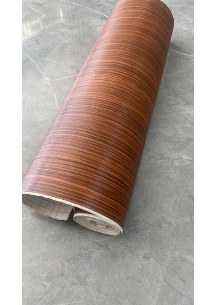 45CM x 10 Metre 1 Rulo Folyo Yapışkanlı Kestane Ahşap Görünümlü Mutfak Duvar Kaplama Folyosu Kağıdı indirimleri