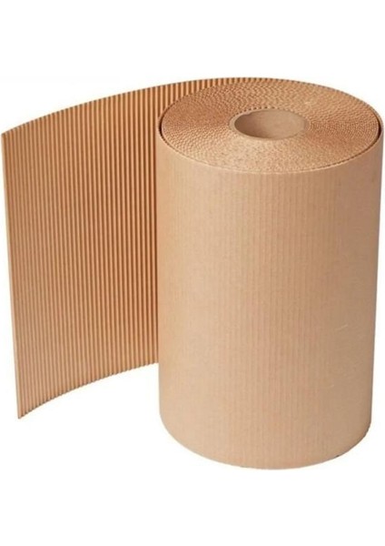 Depo E-Ticaret Inşaat Ürün Paketleme Ambalaj Ürünü 1 Top 120CM x 25 Metre Ondüle Karton 1 Adet