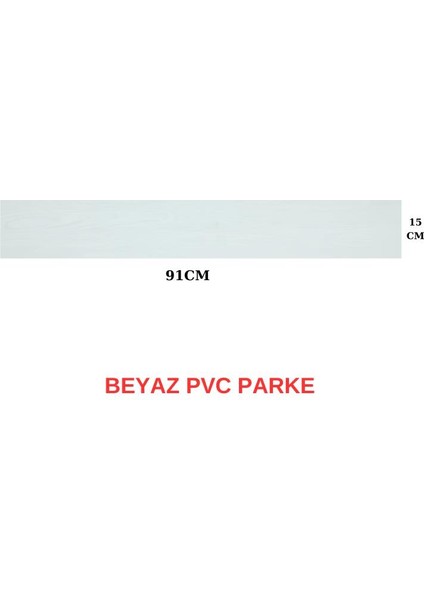 5m2 Alan Kaplar Beyaz Model Pvc Floor Yapışkanlı Sudan Etkilenmeyen Pvc Yer Döşeme Parkesi PARKE-P12 fırsatları