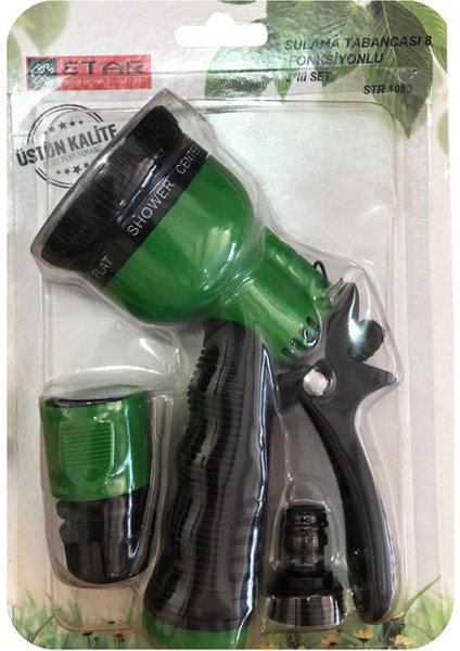 TF6230 Hortum Makarası, Silikonlu Hortum 1/2" 20 mt ve 8 Fonk. Uç modelleri