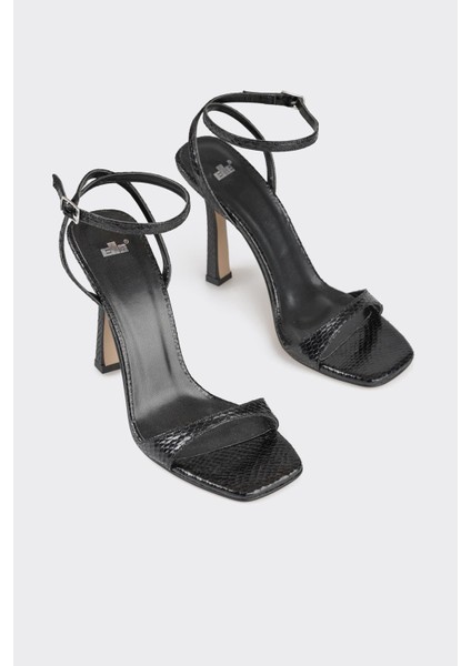 Siyah Kadın Topuklu Sandalet fiyatları