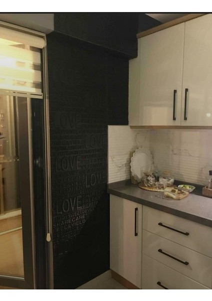 70 cm x 70 cm 1 Adet Yapışkanlı Kahve Köşesi Mutfak Kafe Model Sünger Duvar Paneli Kağıdı NW145 fırsatları