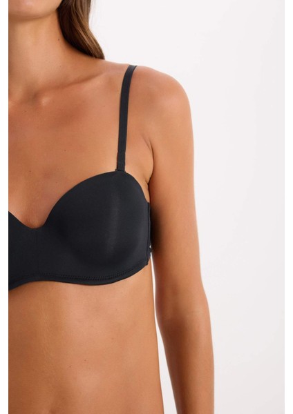 Boş Kap Toparlayıcı Dolgusuz Straplez Basic Düz Bra-Fall in Love Y3730AZ24AU fırsatları