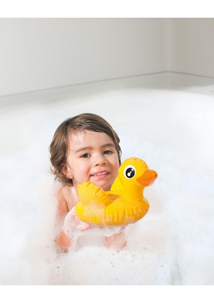 Şişme Su Oyuncağı Ördek - Çocuk Şişme Su Oyunu - Pofuduk Şişme Su Oyuncağı - Çocuk Deniz Oyuncağı - Banyo Oyuncağı 1 ADET