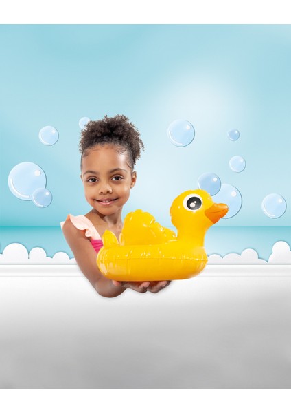Şişme Su Oyuncağı Ördek - Çocuk Şişme Su Oyunu - Pofuduk Şişme Su Oyuncağı - Çocuk Deniz Oyuncağı - Banyo Oyuncağı 1 ADET modelleri
