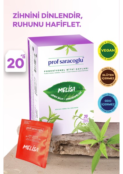 Melisa (Limon Otu) Bitki Çayı 20'li