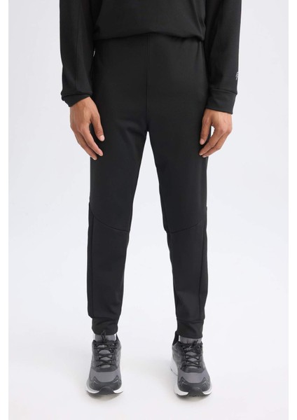 Fit Sporcu Jogger Eşofman Altı Standart Fit Beli Paçası Lastikli Cepli C9174AX24AU