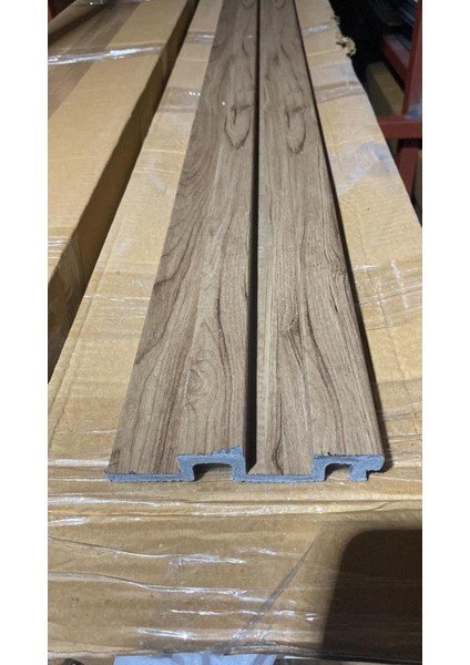 Atc Rustik Kayın Model 11CM x 290CM 1 Adet Ev Ofis Konut Dekoratif Pvc Lambiri Duvar Kağıdı Paneli