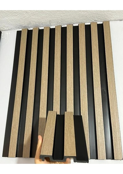 Atc Black Anigre Model Ev Ofis Konut Dekoratif Pvc Kaplama Lambiri Duvar Paneli 11CM X145CM 1 Adet fiyatları