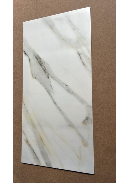 BS1764 Kendinden Yapışkanlı 1ADET 30X60CM Mermer Desenli Esnek Karavan Banyo Wc Duvar Kaplama Paneli indirimleri