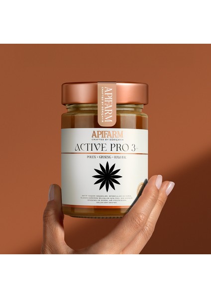 Active Pro 3+ | Polen + Ginseng + Ham Bal Karışımı 415G