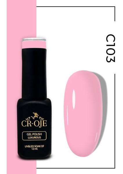 Kalıcı Oje C103- Pembe (12 ML.) modelleri