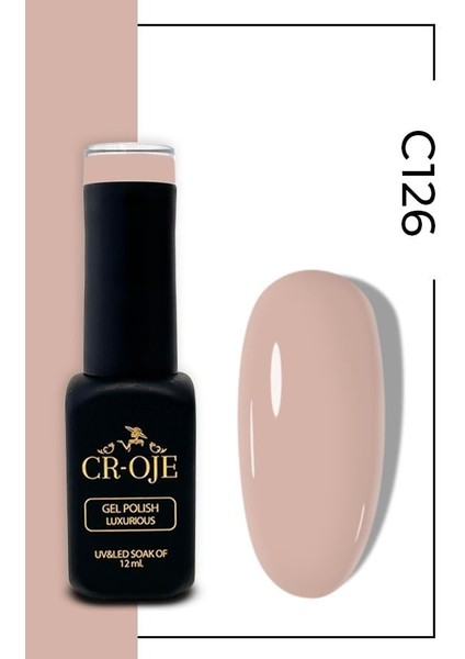 Kalıcı Oje Nude Kahverengi -c126 (12 ML.) modelleri