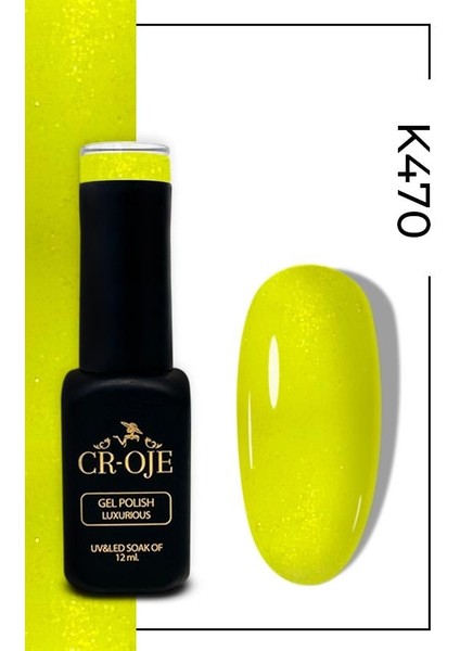 Kalıcı Oje K470- Simli Sarı (12 ML.) modelleri