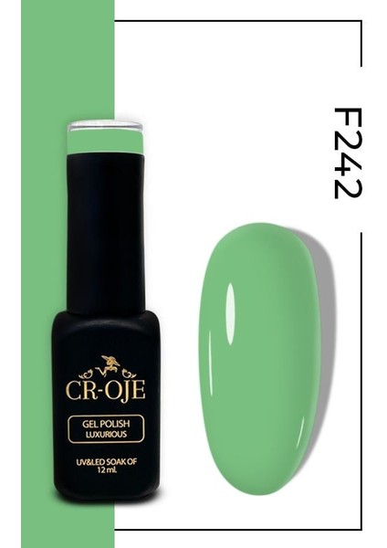 Kalıcı Oje F242- Su Yeşili (12 ML) modelleri