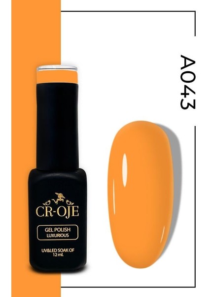 Kalıcı Oje A043 - Turuncumsu Sarı (12 ML.) modelleri
