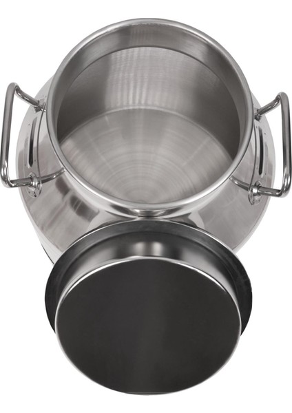 Süt Sağma Makinesi Paslanmaz Süt Güğümü (30 Litre İki Kulplu Kapaklı Ø208 mm Geniş Ağız) fiyatları