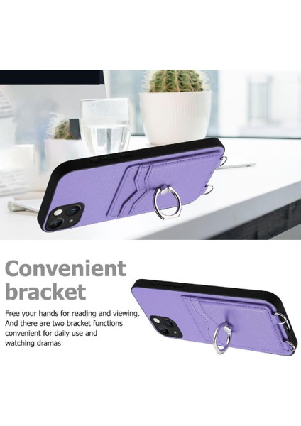 IPhone 15 Için Uyumlu Durumda Artı Kickstand Fonksiyonu Benzersiz (Yurt Dışından) indirimleri