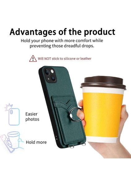 IPhone 15 Için Uyumlu Durumda Artı Kickstand Fonksiyonu Benzersiz (Yurt Dışından) indirimleri