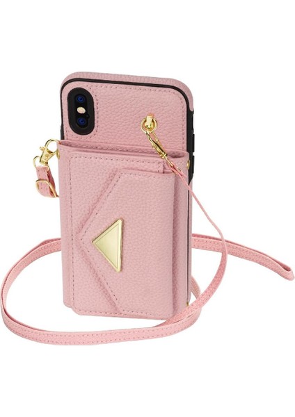 IPhone Xs Akordeon Kart Cüzdan Kılıf Koruyucu Kapak Pu ile Uyumlu (Yurt Dışından)