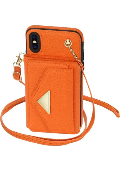 IPhone Xs Max Akordeon Kart Cüzdan Kılıf ile Uyumlu Pu Deri Kayış (Yurt Dışından) modelleri