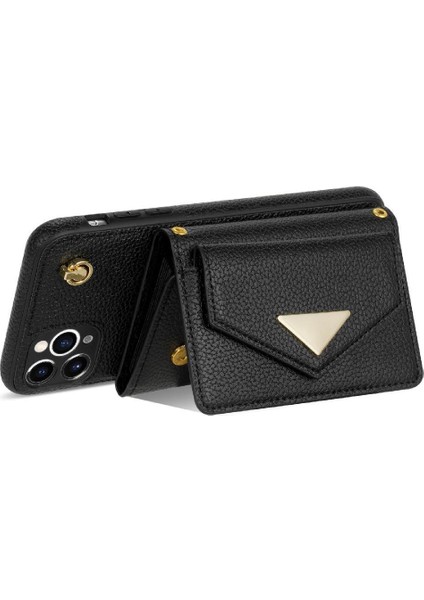IPhone 11 Pro Akordeon Kart Cüzdan Kılıf Crossbody Kayışı ile Uyumlu (Yurt Dışından) modelleri