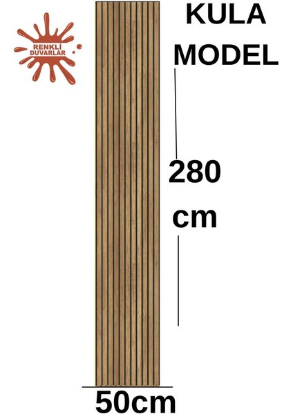 50X280CM Kula Kahverengi Akustik Duvar Paneli 3mm Keçe ve 8mm Mdflam Salon Ofis Duvar Çıtası Lambiri fiyatları