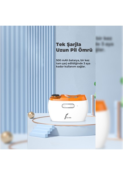 2 In 1 Otomatik Şarjlı Tırnak Kesme ve Manikür Cihazı Elektrikli Tırnak Makası