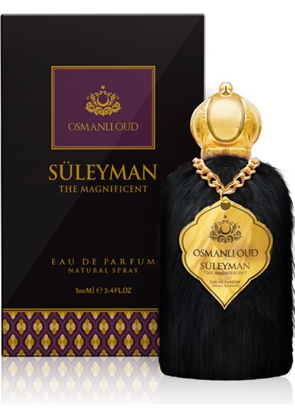 Sultan Süleyman EDP 100 ML Erkek Parfüm – Oryantal Odunsu Baharatlı – 4014