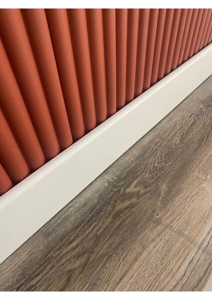 10CMX240CM Beyaz Icon Pvc Çıta Parke Süpürgelik Kenar Çıtalama Dekoratif Ev Süpürgelik 1 Boy 240CM fiyatları