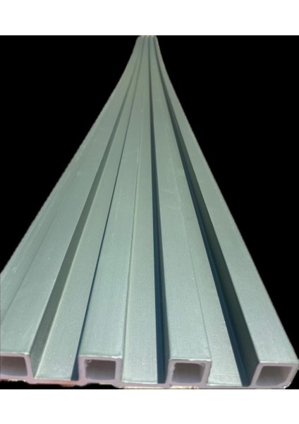 16x290cm 1 Adet Atc Ördek Başı Yeşil Prefabrik Ofis Konut Dekoratif Pvc Kaplama Lambiri Duvar Paneli