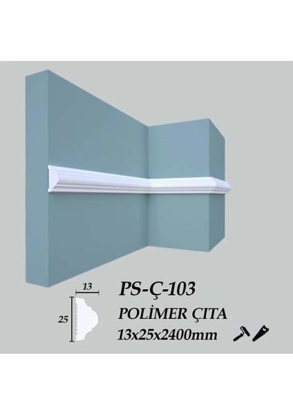 Boyanabilir Dekoratif Pvc Duvar Çıtası 2.5 cm 1 Boy 240 cm Duvar Süsleri Koridor Salon Çıta Tasarım fırsatları