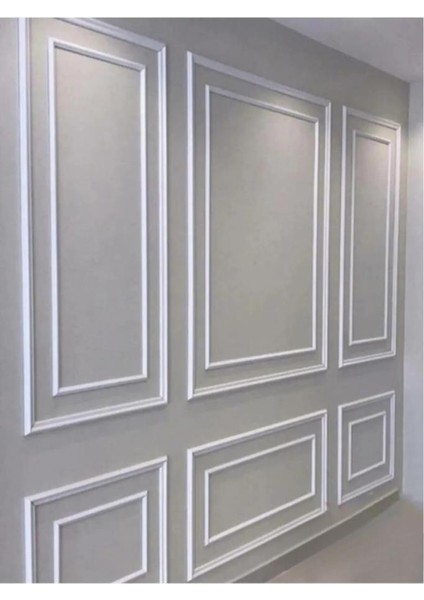 4cm x 240 cm 1 Boy Boyanabilir Dekoratif Pvc Duvar Çıtası Duvar Süsleri Koridor Salon Çıta Tasarım fiyatları